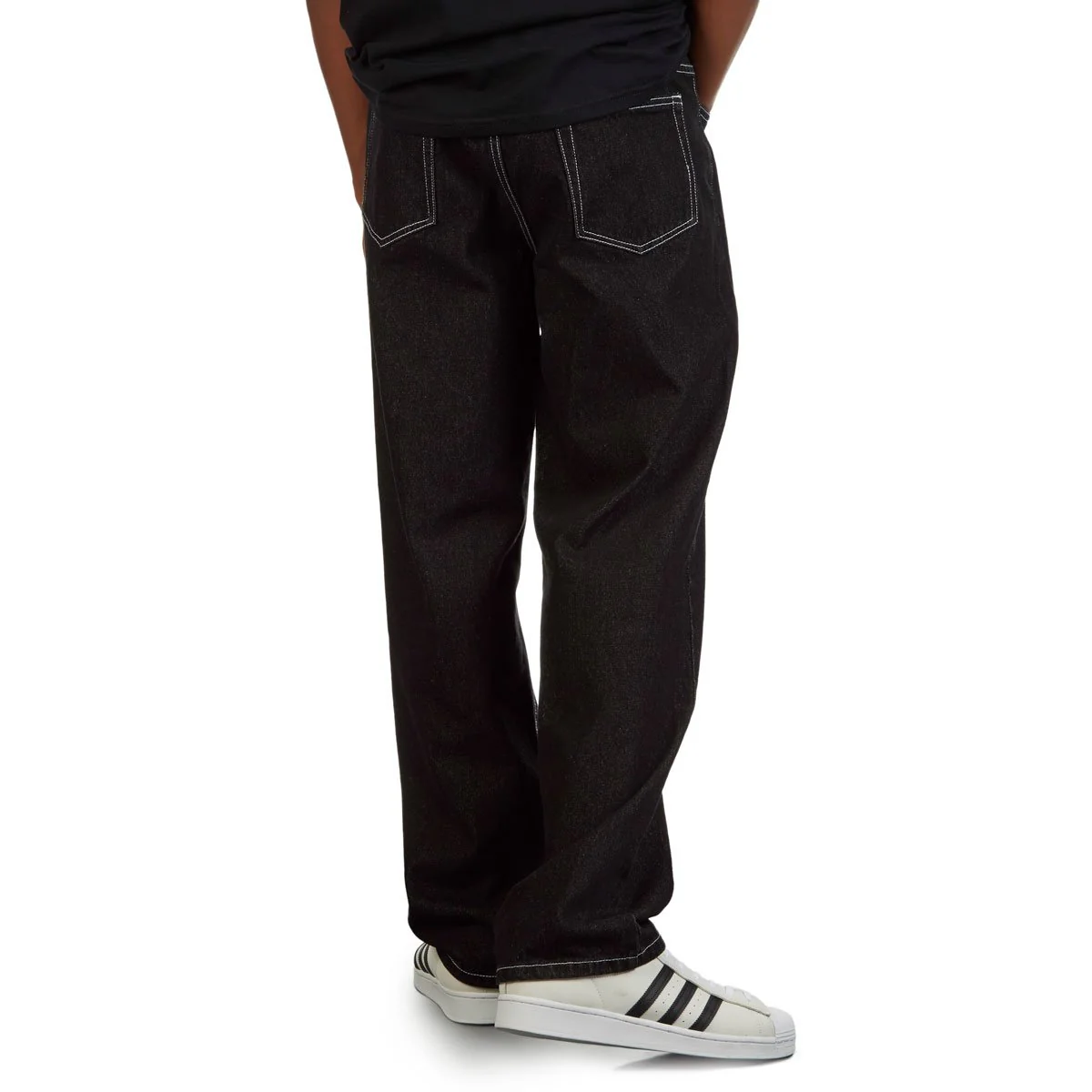 CCS Original Relaxed Denim Jeans - Overdyed Black - Image 3