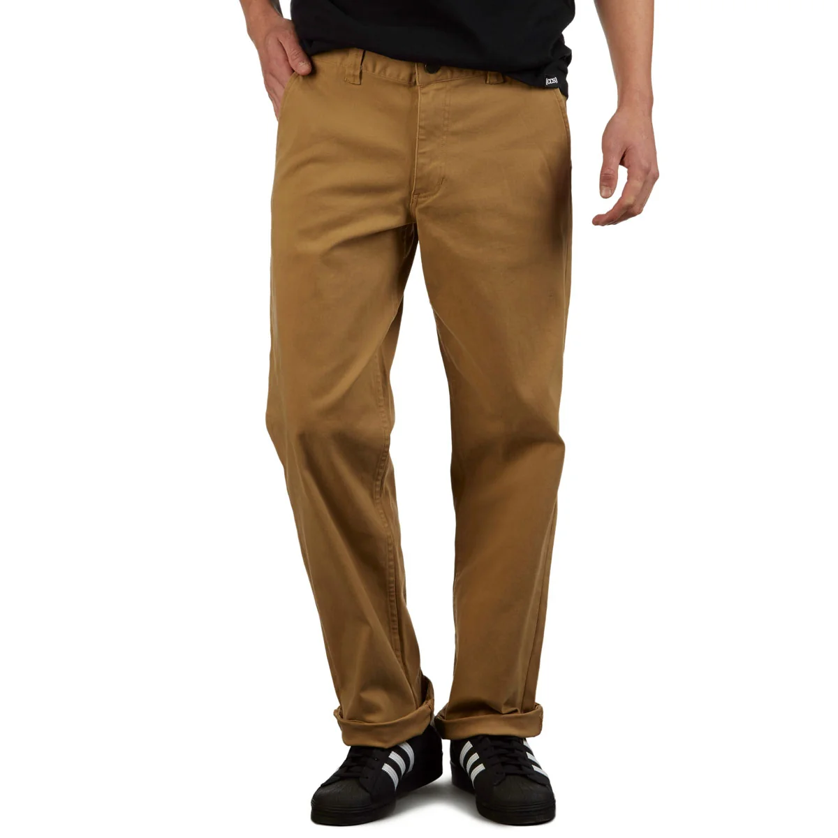 CCS Relaxed Stretch Chino Pants - Khaki - Image 4
