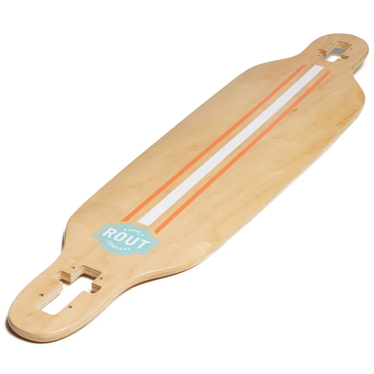 Rout Pinstripe Drop-Thru Longboard Deck - Image 4