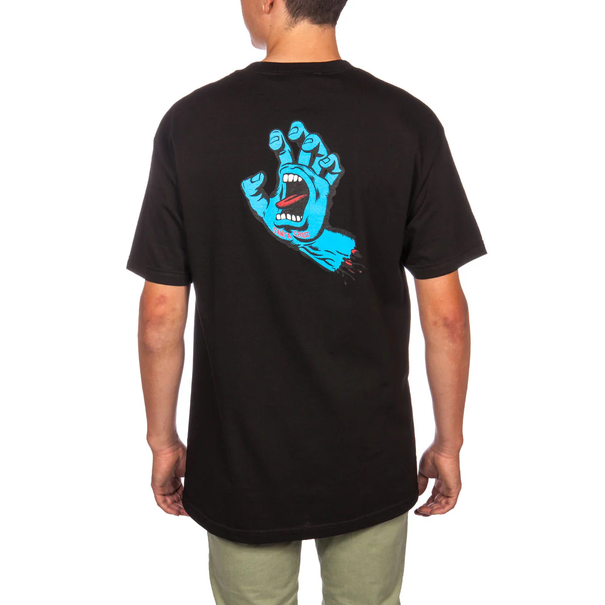 Santa Cruz Screaming Hand T-Shirt - Black - Image 3
